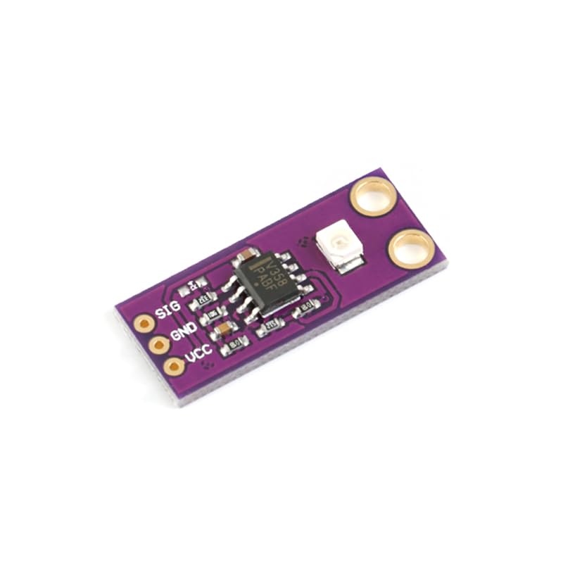 [Australia - AusPower] - S12SD UV Sensor Module GUVA-S12SD Solar 240nm-370nm Intensity Detection Sensor with High Sensitivity Light Sensor for Arduino 