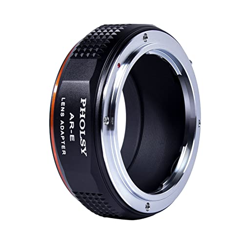 PHOLSY Lens Mount Adapter Compatible with Konica AR Lens and Sony E Camera Konica AR to Sony E