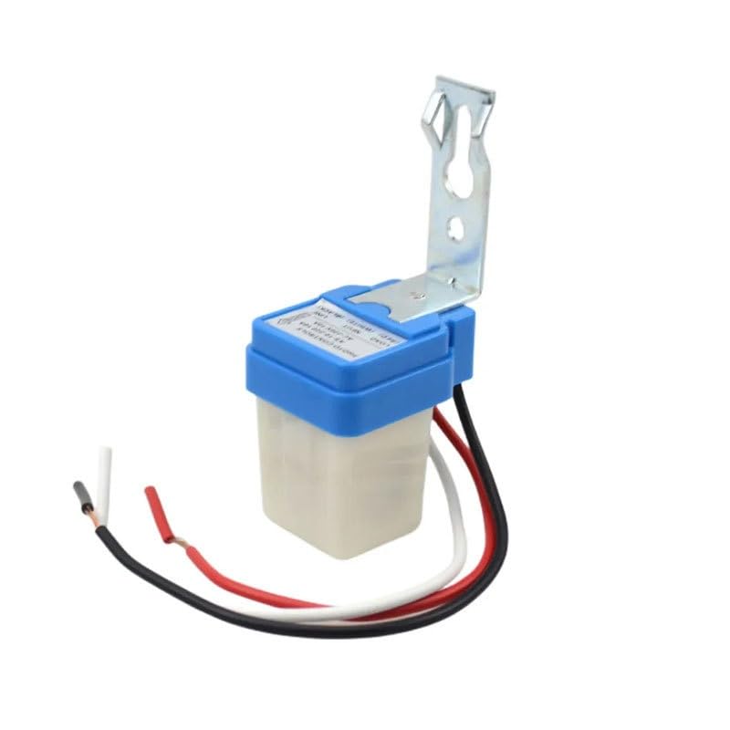 [Australia - AusPower] - 5 Pcs AC DC 24V 10A Auto On/Off Photocell Light Switch Photocell Photo Switch Photoelectric Switch Photocell Control Light Sensor Switch Dusk to Dawn Photocell Sensor (AC DC 24V) 