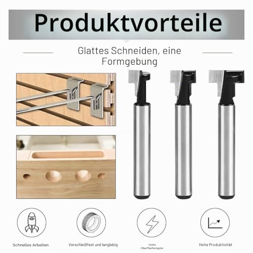 Flintronic Cutter Shaft 8 mm 3 Pieces - Black