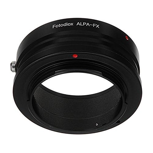 Fotodiox Lens Mount Adapter Compatible with Alpa 35mm SLR Lens on Fuji X-Mount Cameras Standard