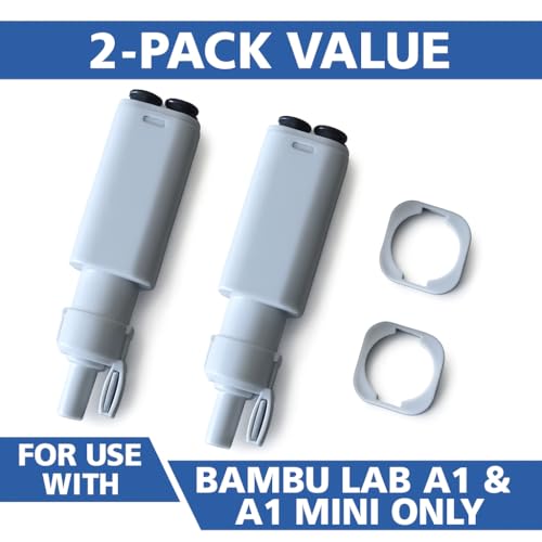 2-Pack AMS Lite Filament Hub Compatible with Bambu Lab A1 & A1 Mini 3D Printer – 4 in 1 PTFE Filament Splitter Adapter for AMS Lite