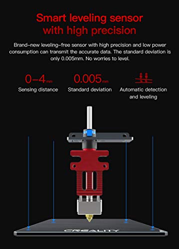 Original Creality CR6 SE Hotend Extruder Full Kit Assembled for CR-6 SE CR6 MAX 3D Printer w/Auto Leveling, Back Support Bracket, Heater, Thermistor, Cooling System