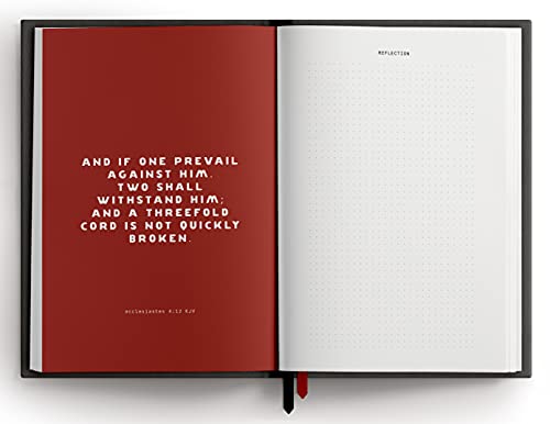 The Prayer Journal for Him: A Daily Christian Journal for Men to Practice Gratitude, Reduce Anxiety and Strengthen Your Faith (Premium Vegan Leather Hardcover)