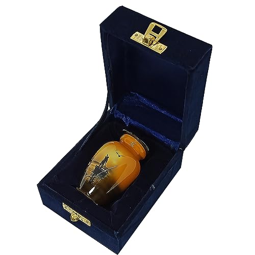 UR Keepsake Urn -Deer Keepsake Cremation Urn for Human Ashes with Velvet Box & Velvet Bag-Mini Keepsake Urn - Affordable Keepsake Urn (3 cu.in)