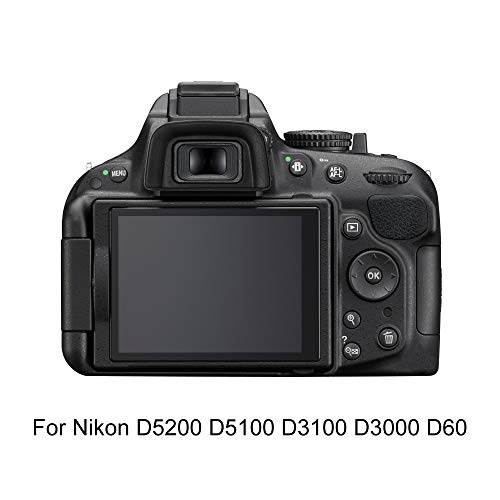 Eyecup,Sedremm Camera DK-20 Eyecup Replacement Eyepiece for Nikon D5500 D5300 D3400 D3300 F65 F75 D40 D50 D60 D70s D5100 D3200 D3100, 2 Pack