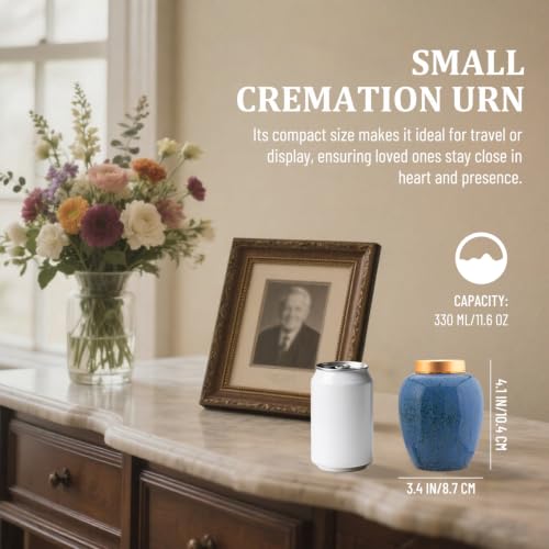 Small Cremation Urn for Human Ashes Keepsake