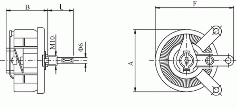 [Australia - AusPower] - Electronics-Salon 25W 1K OHM High Power Wirewound Potentiometer, Rheostat, Variable Resistor. 1000 OHM 