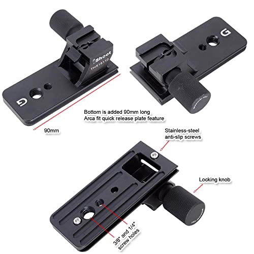 Lens Collar Foot Tripod Mount Ring Base Compatible with Sony FE 100-400mm f/4.5-5.6 GM OSS, 70-200mm f/2.8 GM OSS & II, E 18-110mm f/4 G OSS PZ, Bottom is Arca-Swiss Fit Quick Release Plate Dovetail