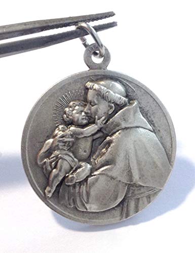 Medal of Saint Anthony of Padua - BIg Size - 32 mm - Made in High Relief