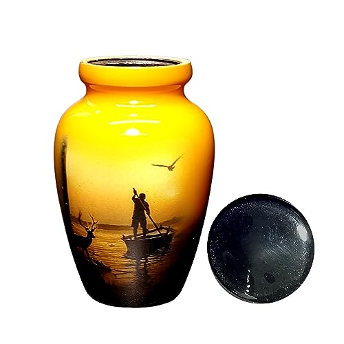 UR Keepsake Urn -Deer Keepsake Cremation Urn for Human Ashes with Velvet Box & Velvet Bag-Mini Keepsake Urn - Affordable Keepsake Urn (3 cu.in)