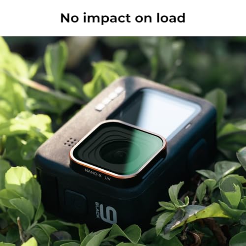 K&F CONCEPT UV Protection Filter for GoPro Hero 13/12/11/10/9 Black Aluminum Alloy Frame