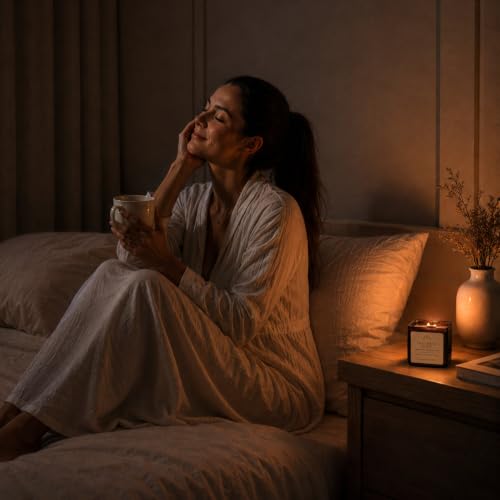 Anima® Dreaming Light Crystal Candle for Peace, Intuition & Rest Dream Light