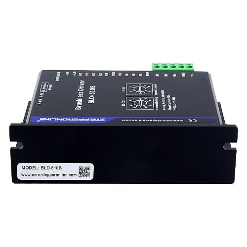 STEPPERONLINE Digital Brushless DC Motor Driver 12V-48VDC Max 15.0A 400W BLD-510B