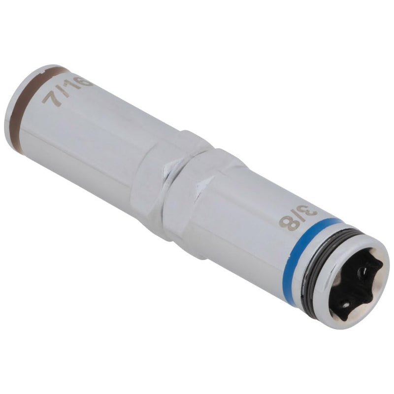 [Australia - AusPower] - 9"-1 Pass Through SAE Multi-Nut Driver Magnetic 9-in-1 Nut Driver 