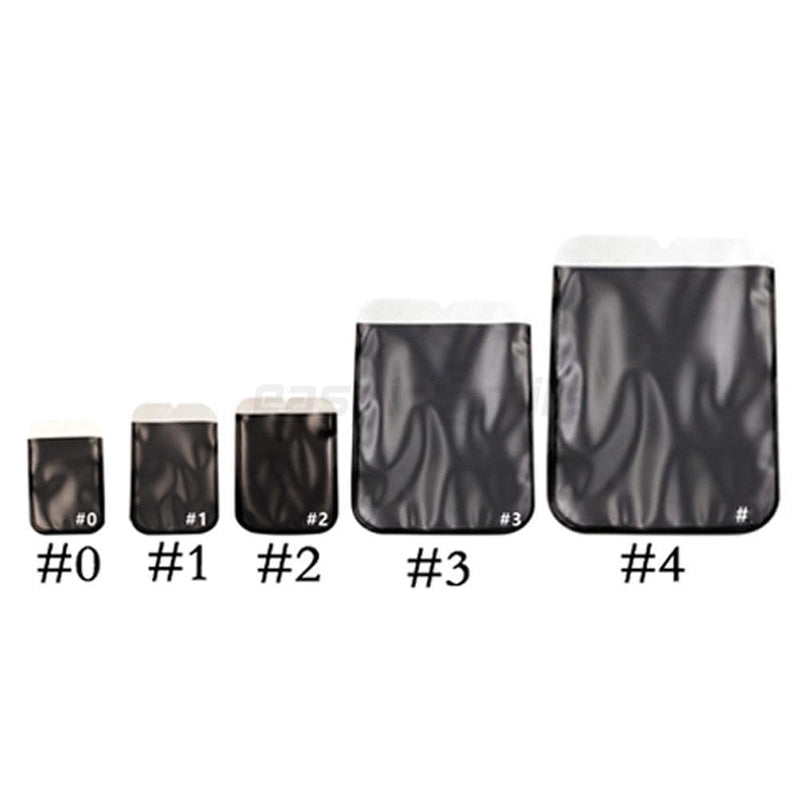 [Australia - AusPower] - 1000pcs Dental Digital Phosphor Plate Barrier Dental X-Ray Barrier Envelopes for Digital Phosphor Plate Imaging Sensor (Short Side Opening #0) Short Side Opening #0 