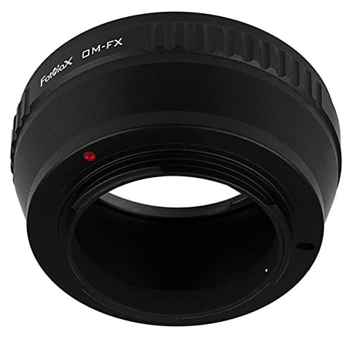 Fotodiox Lens Mount Adapter Compatible with Olympus Zuiko (OM) 35mm SLR Lens on Fuji X-Mount Cameras Olympus OM 35mm Standard