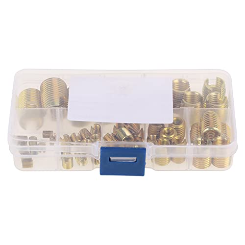 Hyuduo thread insert base set with self-tapping inserts for strong pull and vibration-resistant thread repair