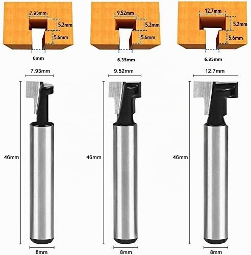 Flintronic Cutter Shaft 8 mm 3 Pieces - Black