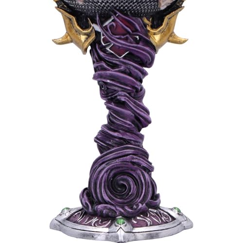 Nemesis Now World of Warcraft Sylvanas Goblet, 19.5cm, Banshee Queen Collectible Drinkware, Officially Licensed WoW Merchandise