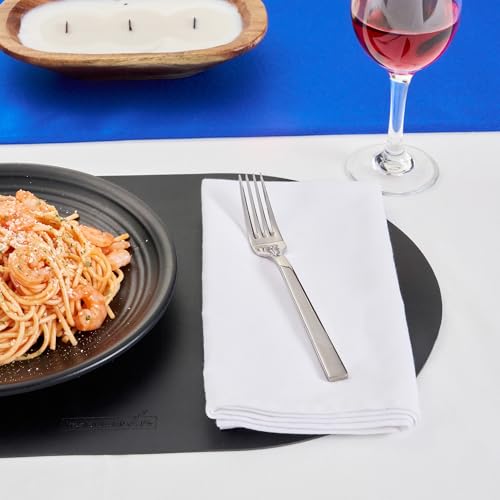 Restaurantware Stainless Steel Dinner Fork, 7.8 In, 2 Pack