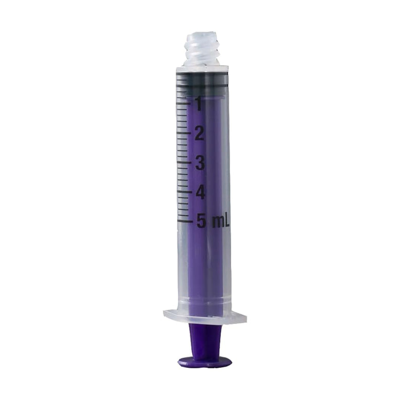 [Australia - AusPower] - Vesco Medical ENFit Standard Tip Syringes, 5ml (Pack of 25) Pack of 25 