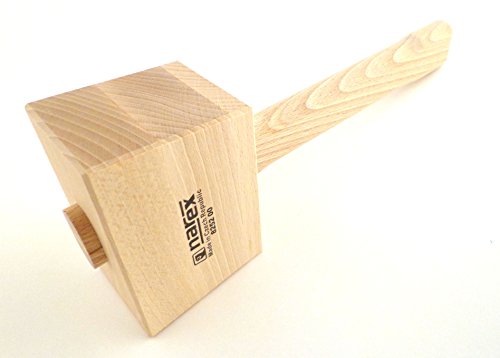 PHEANOO Narex 16 oz beech wood carving mallet, 460 gram wooden head and handle