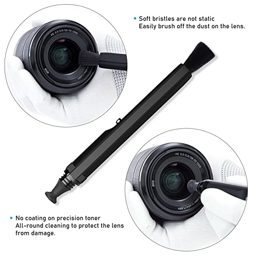 VSGO V-P01E Camera Lens Cleaning Pen with Carbon Tip and Retractable Brush