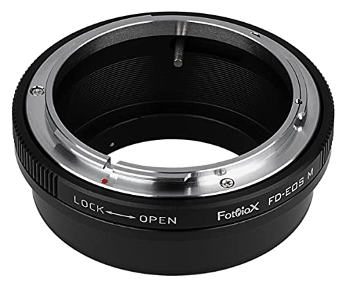 Fotodiox Lens Mount Adapter - Compatible with Canon FD & FL 35mm SLR Lenses to Canon EOS M (EF-M) Mount Mirrorless Cameras Canon FD/FL Standard