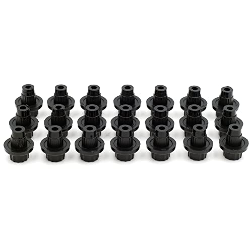 RTRHINOTUNING black wheel rim rivets decorative bolts, 7.2 mm shank diameter