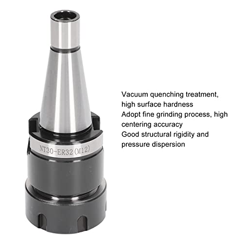 CNC Milling Tool Holder, Collet Tool Holder, Collets and Accessories, ER Collet Chuck Tool Holder with NT30 ER32 Wrench