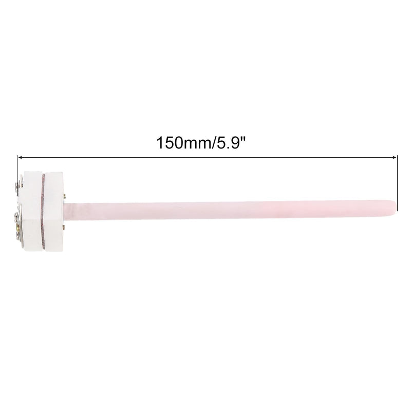 [Australia - AusPower] - MECCANIXITY WRP-100 Furnace Thermocouple 1600°C Platinum Rhodium S Type Temperature Sensor Probe for Muffle Furnace Oven, 8x150mm 
