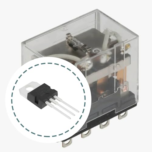 Pack of 10 NPN Darlington Transistor Compatible with TIP102 100V 8A to-220 for Power Switching Relay Solenoid Driver tht
