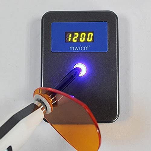 [Australia - AusPower] - New Dental Curing Light Meter Led Digital Display Light Meter Tester Color Random 