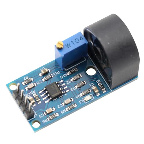 ZMCT103C AC Sensor Single Phase Current Transformer Module 5A Current Transformer Small Size and High Precision Current Sensor Active Output Module Board for Arduino (Pack of 2)