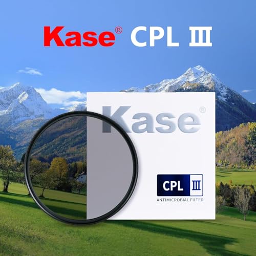 Kase CPL III Screw-in Slim SMP Filter Multicoated Tempered Hardened Optical Glass Anti-Glare Low Reflection Compatible with Fujifilm X-E5 Camera & Fuji XF 23mm F2.8 Lens (39mm) 39mm