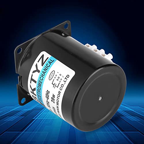 68KTYZ Motor CW/CCW Synchronous Motor Permanent Magnet 220V 28W (20rpm) Mini Electric Motor 220V with Dimmer
