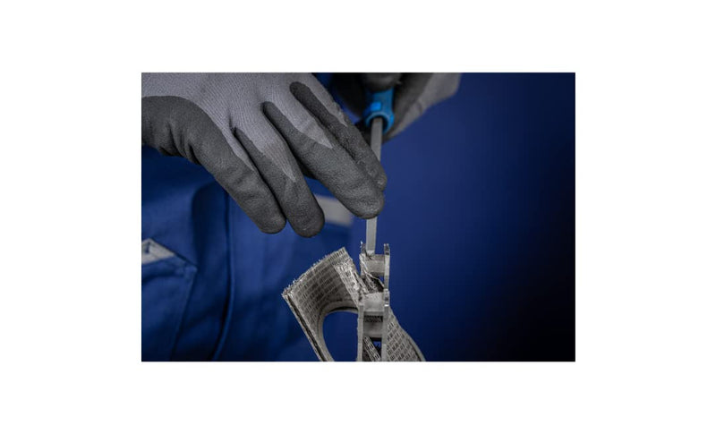 [Australia - AusPower] - Pferd 11212256 Square File 250 mm-D DIN7261 with Ergonomic Handle, lime, Multi-Coloured, 11212256 1 Cross cut H1 