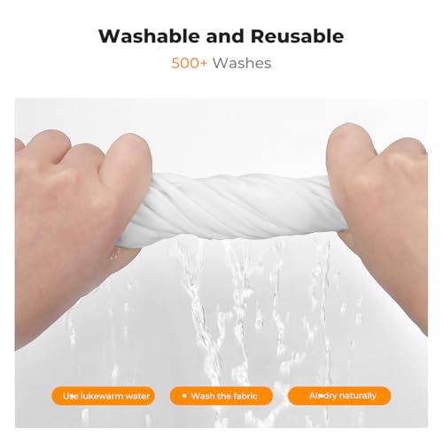 K&F CONCEPT Large-Size Microfiber Lens Cleaning Cloths X3,High Density