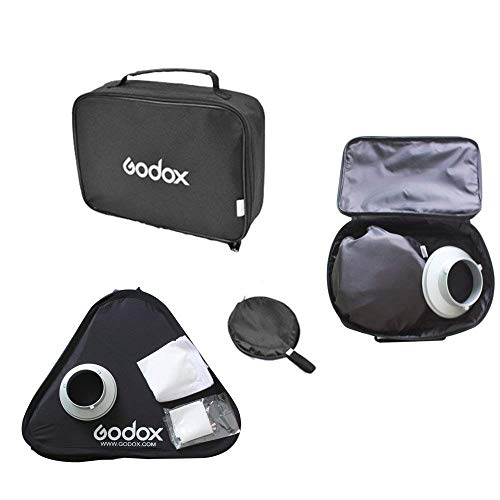 Godox Softbox with Bowens Mount Speedring, Diffuser, Bag - 24" x 24" 24"x24"