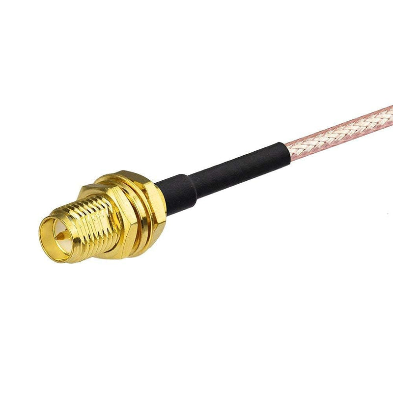 Bingfu RP-SMA Male to RP-SMA Female Cable 30cm RG316 WiFi Antenna Extension Coaxial Cable (Pack of 2) for Wireless Mini PCI Express PCIE Network Cards WiFi Adapter WiFi Router Gateway | Coaxial extension cable for PCIe WLAN cards, WLAN adapter, WiFi ro...