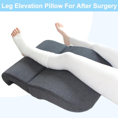 Leg Pillow Elevation Blood Circulation For After Surgery, Leg Wedge Pillow