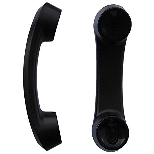 [Australia - AusPower] - The VoIP Lounge Replacement Handset Receiver with Curly Cord Black for Avaya IP Office 1400 and 1600 Series Phone 1403 1408 1416 1603 1608 1616 