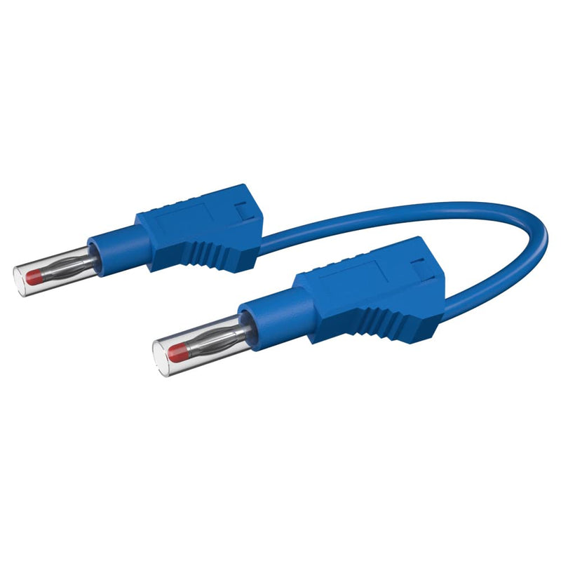 [Australia - AusPower] - 5pcs 4mm Retractable Banana Plug Stackable Test Leads Cable 100cm/3.3ft, Safety Test Line for Multi-Meter Jumper Wire J.70022 B 