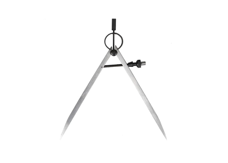 [Australia - AusPower] - PEC Tools Spring Divider Caliper, Solid Nut, Drafting Ruler Tool, Suitable for Woodworking, Metalworking, and Geometric Drawing (8 inches) 