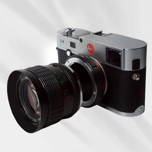 PHOLSY Lens Mount Adapter Compatible with Olympus OM Lens to Leica M Camera Olympus OM to Leica M