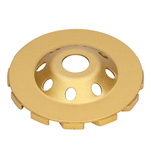4 inch concrete grinding wheel, 12 segment high performance turbo row diamond pot polishing disc for cement, marble, stone, masonry, concrete, etc
