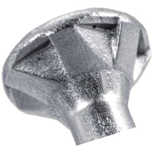 Jake Sales #9 x 3-inch silver star drive stainless steel wood screws, 300 series, 1-pound pack