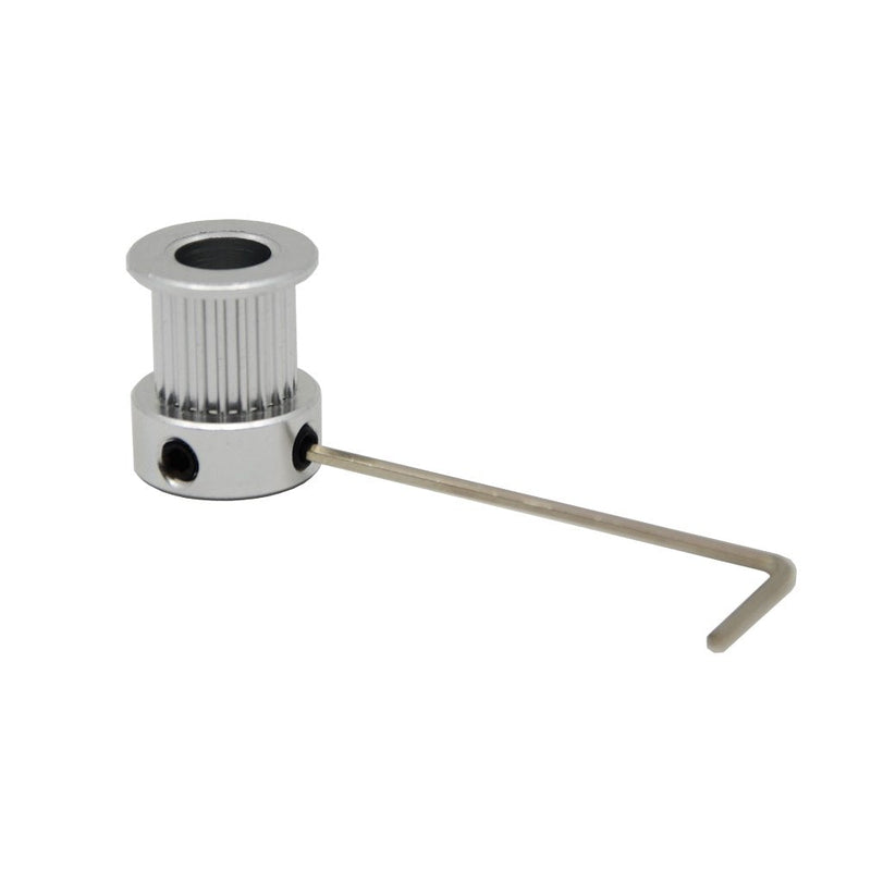[Australia - AusPower] - 5PCs Aluminum 2GT Timing Pulley 20 Teeth Bore 8mm for 3D Printer 10mm Width 2GT Timing Belt 8mm bore, for 10mm belt 