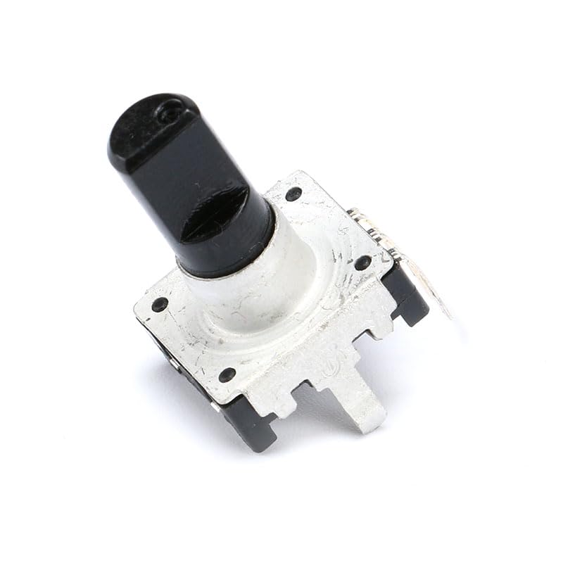 [Australia - AusPower] - 10Pcs EC12 360 Degree Rotary Encoder Code Switch Digital Potentiometer E12 Audio Encoder 360°Rotating Encoder 3Pins 15MM D-shaft 